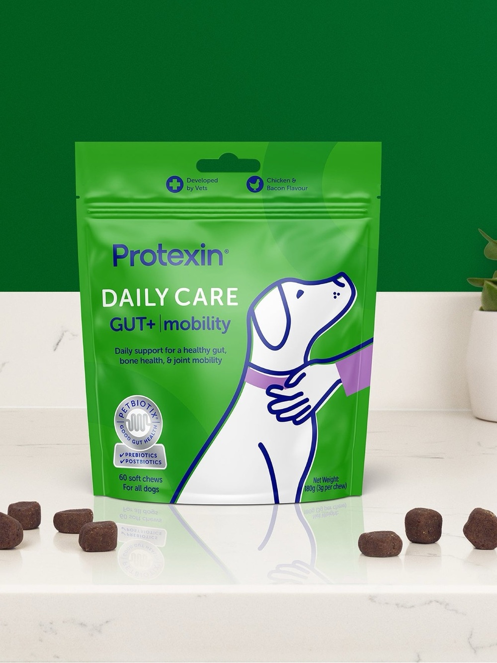 Protexin Daily Care Gut + Mobility….60 Soft Chews